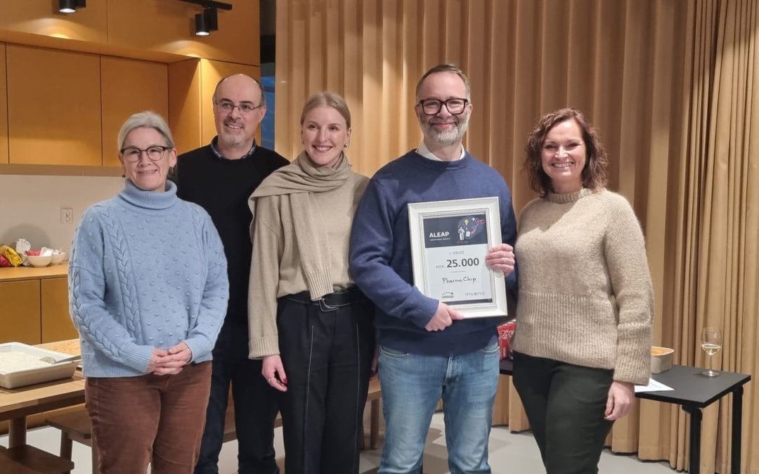 PharmaChip vant pitche-konkurransen på Aleap Bootcamp