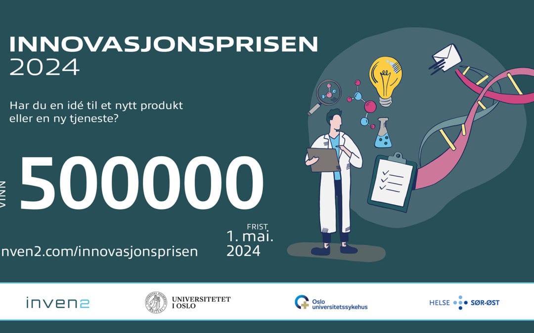 Send inn din oppfinnelse og vinn 500.000 kroner
